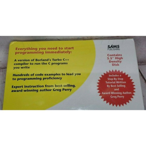 Vintage Sams Publishing C Programming Starter Kit by Greg Perry - Picture 4 of 11